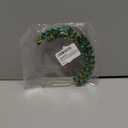 BESTYASH Rhinestone Wedding Headband Lightweight Crystal Bridal Crown Hair Accessory for Brides Elegant Leaf Design Comfortable Wear