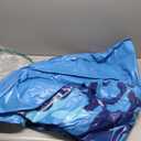 Dinosaur Snow Tube, Inflatable Snow Tube Snow Sled for Kids & Adults, Sledding Heavy Duty Reinforced Double Layers Bottom, Ideal Snow Toys Winter Outdoors Fun Boys Girls(1 Pack) (Blue)