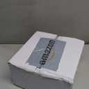 3 Tier Fruit Bowl for Kitchen Counter, Ceramic Fruit Basket with Metal Stand Tiered Fruit Display Set for Fruit, Vegetable, Cake, Dessert, Nuts, Snack, Brown (Large+Middle+Small)