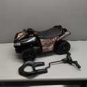 Best Ride On Cars: Quad Push Car - Black - Foot-to-Floor Ride-On Toy, 4-Wheeled ATV, Realistic Engine Sound, Walker Handle, Toddlers-Kids 12mo+