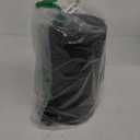 TIPGO 1.2 Gallon Small Black Trash Can, 4.5 Liters Bathroom Garbage Can with lid, Mini Step Trash Bin, Stainless Steel Wastebasket for Bathroom, Bedroom, Office (Matte Black)