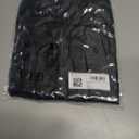 Yousify Womens Asymmetric V Neck Shirts Long Sleeve Fall Dressy Casual Button Down Tunic Tops Business Loose Fit Blouses (Medium, Black)