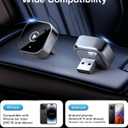 2026 Upgraded Wireless CarPlay Adapter& Android Auto Adapter, Mini&Stable CarPlay Wireless Dongle for iOS 10 Android 11 and Above(Black)