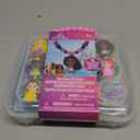 Disney Princess Necklace Activity Case  Jewelry Making Kit with Beads, Charms & Strings  Create Custom Princess Necklaces  Craft Gift for Girls Ages 3+  Portable Storage Case Included