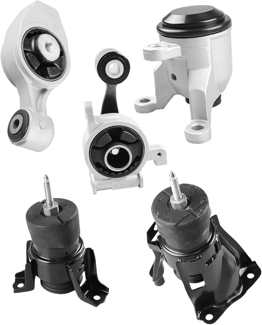 Engine Motor and Trans Mount for Infiniti QX60 2014-2020 V6-3.5L, for Nissan Murano 2015-2024 V6-3.5L Replace OE A7394, A4365, A7395, A7386, A4373 Set of 5