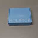 Holipick Womens Tankini Swim Top Only Tankini Bathing Suit Tops No Bottom Blue Striped, Size L