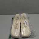 FitVille Wide Walking Shoes Women Comfortable Non Slip Wide Running Shoes for Women for Swollen Feet Lightweight with Ultra Cushioning Sneakers Ivory/Champagne, Size 8,5W