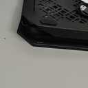 KeiBn Laptop Cooling Pad, Gaming Laptop Cooler 2 Fans for 10-15.6 Inch Laptops, 5 Height Stands, 2 USB Ports (S039) (Blue)