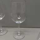 Set of 12 Unbreakable Acrylic Glasses with Stem, 19 oz Plastic Glasses Reusable Clear Goblet BPA-Free for Outdoor Drinking, Pool, Travel, Camping or Picnic Gift Supplies (Goblet)