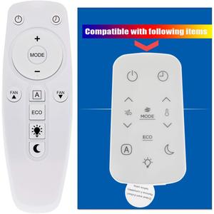 Replacement Toshiba Window Air Conditioner Remote Control Model RG15C/E RG15CE
