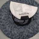 Heated Cat Beds for Indoor Cats Warming Cat Beds Super Soft Machine Washable Thermo Kitty Electric Heating Bed 19 Inches Round (Light-Grey)