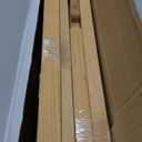 MEEDEN Folding Art Print Rack - Beechwood Art Storage Rack - Artist Storage and Display Rack for Canvas Art Prints Panels Posters Art Gallery Shows (Small)