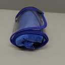 BARKLESS Dog Cone, Inflatable Dog Cone After Surgery for Large Breeds, Soft Surgery Collar with Enhanced Anti-Licking Guard Shield for Pets, Patented Protective Donut Collar (Blue, L)
