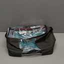 Rexmica Board Game Storage Bag with 6pcs Zipper Bags, Board Game Organizer and Storage with Cover for Office Supplies, Puzzles, Toys, Building Blocks, Craft Product, Educational Math Game Bag