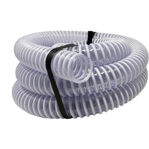 Sealproof 1.5" Pool Filter Pump Connection Hose for Above Ground Pools, 12 FT x 1-1/2 Inch Premium Quality Kinkproof PVC, Made in USA | Cut to Desired Length, Includes 4 Hose Clamps