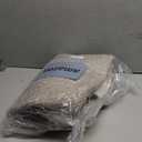 danpinera Blanket Basket, 72L Woven Storage basket with Leather Handle, Eco-friendly Decorative Storage Organization in Bathroom & Living Room for Towels 22 ''*17 ''*11.8 '', Gradient Brown