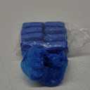 100 Pack Disposable Hygienic Boot & Shoe Covers 100 pack(50 Pairs)|Waterproof Slip Resistant Non-Slip, Durable for Construction, Workplace, Indoor Carpet Floor Protection,One Size Fits Most Blue