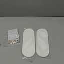 2PCS Water Absorbing Stone Tray, Fast Drying Diatomite Stone Sink Tray, Water Absorbent Diatomite Coasters, Stones Soap Trays for Kitchen Sink, Bathroom Counter Hand Soap Dish & Holders (2pcs 2110cm White Oval)