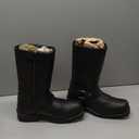Milwaukee Leather Men’s Classic Harness Motorcycle Rider Boots (Black) Size: 9