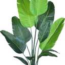 Bird of Paradise Plant Artificial - 6FT Faux Plants Indoor Tall with Realistic Trunks - Indoor Silk Floor Plant for Home Decor in Living Room, Office, and Bedroom (6in)