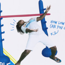 Inflatable Limbo Game Set 4.5ft