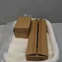 PAWZ Road Cat Desk Bed for Indoor Cats, Cat Bed for Desk Supports Up to 50 lbs, 360 Rotation & Adjustable, Nest Desktop Attachment Cats Hammock for Table, White (Beige)