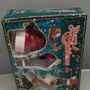 Realspring Christmas Animated Tree Topper with Santa's Hot Air Balloon and Plane with Banner Funny Christmas Tree Decoration