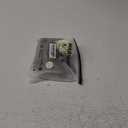 MakeMeChic Women's Two Piece Bikini Set 3D Flower Textured Strapless Bandeau Tie Back Bathing Suit M Black