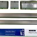 DuctlessAire Mini Split Line Set Cover Kit - Paintable Lineset Cover - Line Set Covers for Ductless Air Conditioner, Mini Split AC/Heating System, HVAC, Central AC Unit, Heat Pump (Gray, 4" x 14 ft.)