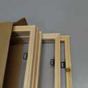 5 Pieces Wooden Inner Frames Set Match for Canvas Wall Art Paintings, 55x100cm overall (22x40 inch overall), 20x35cm + 20x45cm + 20x55cm + 20x45cm + 20x35cm (Bracket Mounted)