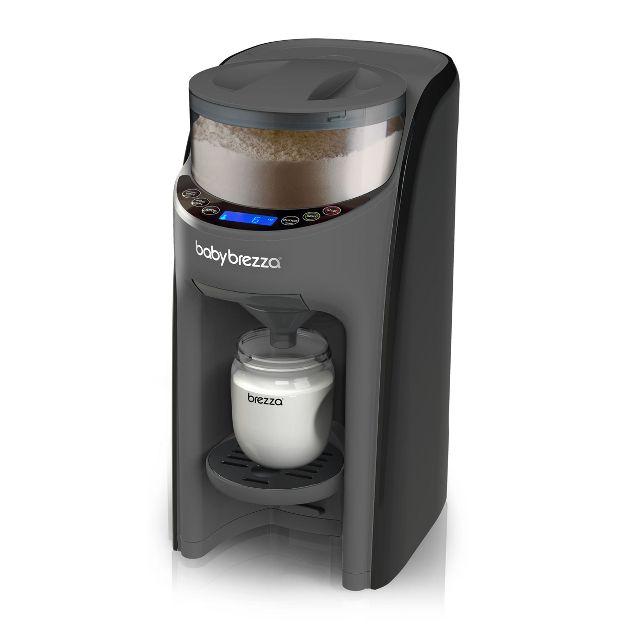 Baby Brezza  Formula Pro Advanced Formula Dispenser Machine - Automatically Mix a Warm Formula Bottle Instantly - Easily Make Bottle with Automatic Powder Blending, Charcoal