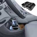 RUNROAD Center Console Cup Holder Compatible with 2026 Hyundai Palisade Accessories, Center Console Organizer Armrest Tray for Palisade Lower Drink Bottle Cup Holder Tray
