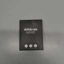 R-fun Compatible with AirPods Pro 2nd Generation 2023(USB-C),2022(Lightning Cable),1st Gen 2019 Charging Case, Full Drop Protection Auto Pop-Up Lid Design with Cleaner Kit,Fiber Black