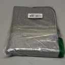 Bosap Toilet Rugs U Shaped Bathroom Rug, Machine Washable Non Slip Quick Dry Super Absorbent Ultra Thin Toilet Mats for Bathroom Toilet.Grey, 1'8"x2'(20x24inch)