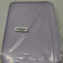 PATIKIL 15x11 Fast Food Tray, 3 Pack PP Plastic Reusable Multi-Purpose Non-Slip Rectangle Serving Tray for Cafeteria Restaurant Home Kitchen, Purple