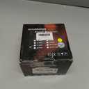 Amber Beacon Strobe Lights w/Magnetic Base, 12-24V Warning Safety Flashing Emergency Mini Light Bar for Trucks Vehicles Car