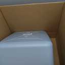 SpaceTime Large Cat Litter Box with High Sides,Cat Boxes for Indoor Cats,Cat Litter Pan for Kitty,Litter Box with Low Entry,Easy to Clean,Anti-Splashing(Grey)