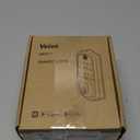 Veise VE017 Fingerprint Smart Door Lock, App Control, 8-in-1 Keyless Entry, Auto Lock, Emergency Power Port, Electronic Touchscreen Keypad, Biometric Smart Locks for Front Door, Matte Black