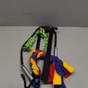 Ycozy Flirt Pole for Dogs Heavy Duty Interactive Toys Tug of War with Detachable 3 Replacement Rope Toys for Chase and Outdoor Exercise & Training for Small Medium Large Dogs (Pole - 40.6")