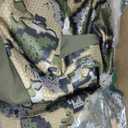 UIIHUNT Hunting Clothes for Men with Fleece Lining: Camo Hunting Suit, Safety Strap Compatible Water Resistant Silent Hunting Jacket and Pants (Green, XXXL)