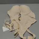 Women Shapewear Backless Body Bra Shaper Womens Plus Size Plunge Invishaper Low Back Thong Bodysuits Open Crotch Daily Use (Medium, Beige)