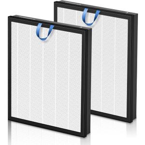 Vital 200S Replacement Filter for LEVOIT Vital 200S and Vital 200S-P Air Purifier, High-Efficiency Activated Carbon Filter, Vital 200S-RF, 2 Pack, White