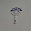 Electric Fly Swatter, Bug Zapper, Mosquito Zapper Racket | Gold Zone Voltage, Densest 3 mm Mesh, Apple-Like Weight - AA Battery Powered (not incl.) - Indoor & Outdoor Use with Pro Swat Tips (White-1 pack)