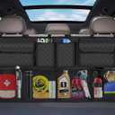 Car Trunk Organizer and Storage, Large Capacity Backseat Hanging Storage Accessories, Backseat Car Organizer for SUV/MPV/Truck (Black)