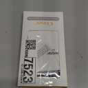 Case for Motorola Razr 2024/2025 - with Built-in Cover Screen Protector, Thin Hard Matte Polycarbonate Cover Phone Case for Moto Razr 2024/2025 - Black+Glass