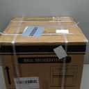 50 Cans Beverage Refrigerator Cooler, 1.3 Cu.ft Mini Fridge Countertop Drink Cooler with Glass Door for Beer, Soda,Wine, Adjustable Digital Temperature Control for Home Dorm Bar, Black