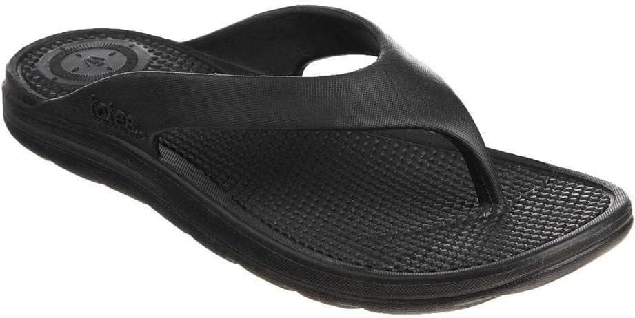totes Women's Everywear Lightweight Waterproof Ara Flip Flop Sandal 10