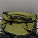 85L 29 Foldable Rolling Backpack with Wheels, Soft-side Travel Duffle Bag with Separate Shoe Compartment, Full Quilted Bottom,Army Green