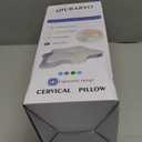 Pain Relief Cervical Pillow for Neck Support,Adjustable Ergonomic Pillow Cozy Sleeping,Odorless Orthopedic Memory Foam Pillows,Contour Bed Pillow for Side Back Stomach Sleeper (Queen Size-24.8''Lx14.96''Wx5.78''H, Grey)