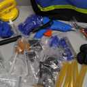 97PCS Dent Puller Kit, Paintless Auto Body Dent Repair Kit with Golden Lifter, Slide Hammer T-bar Dent Puller, Bridge Puller, Suction Cup and Glue Gun for Car Dent Remove Auto Body Dent Removal Kit